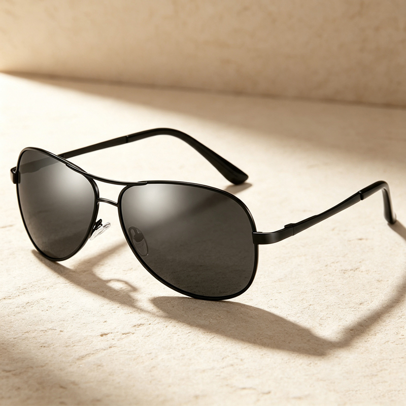 Sunglasses Aviator Polarized - Klasyczne okulary przeciwsłoneczne z polaryzacją Pilot