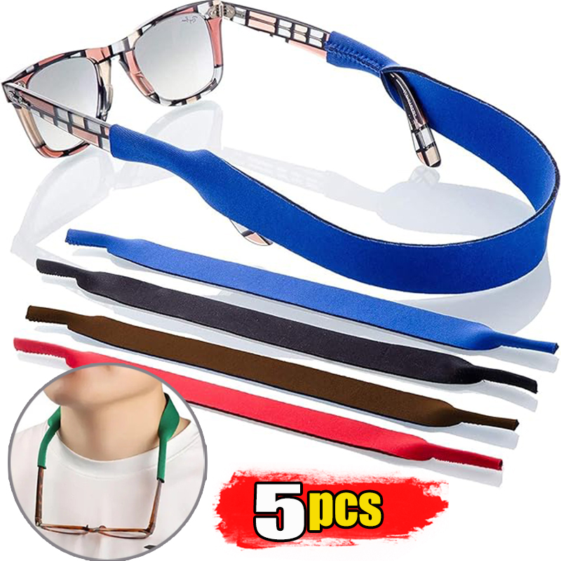 Sunglass Retainer Cord - 1-5 sztuk pływające okulary przeciwsłoneczne rozciągliwy