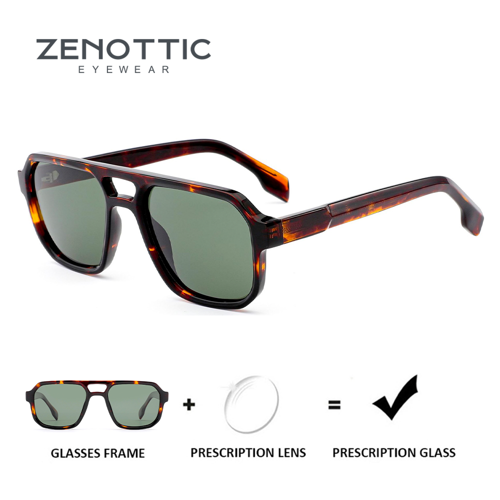 Sunglasses Aviator Polarized - ZENOTTIC Stylowe Okulary Przeciwsłoneczne Pilotki Korekcyjne