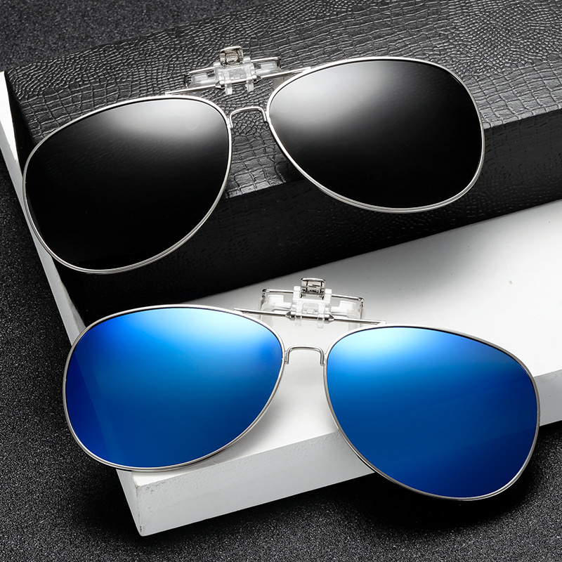Sunglasses Aviator Polarized - Okulary przeciwsłoneczne z polaryzacją Klips na