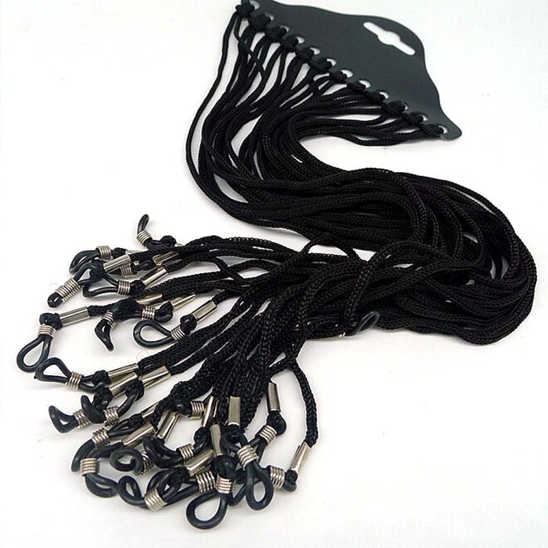 12 sztuk/zestaw Czarny nylonow – Sunglass Retainer Cord recenzja i cena