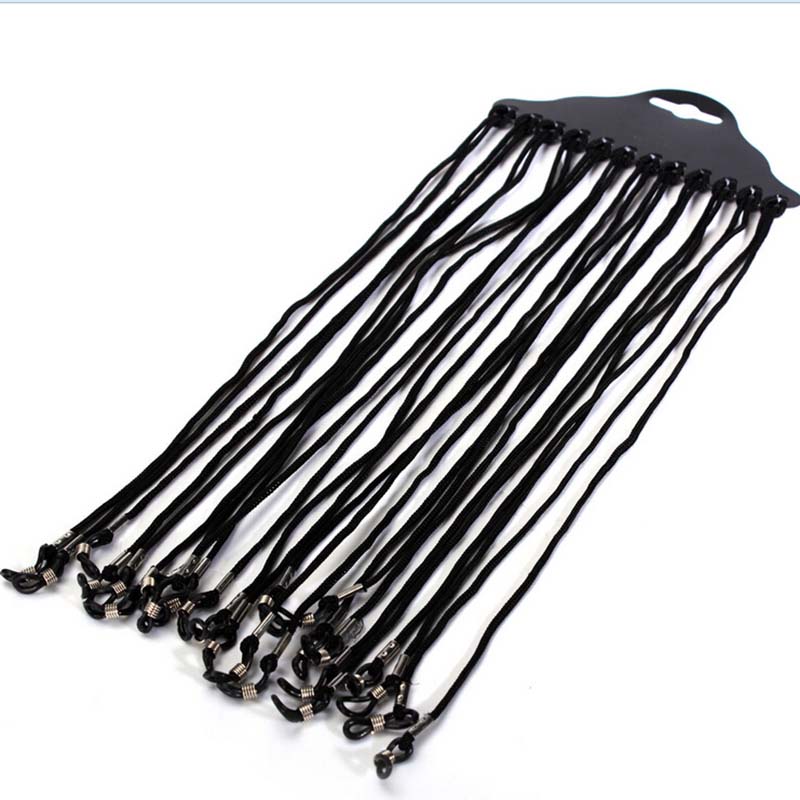 12 sztuk/zestaw Czarny nylonow – Sunglass Retainer Cord recenzja i cena