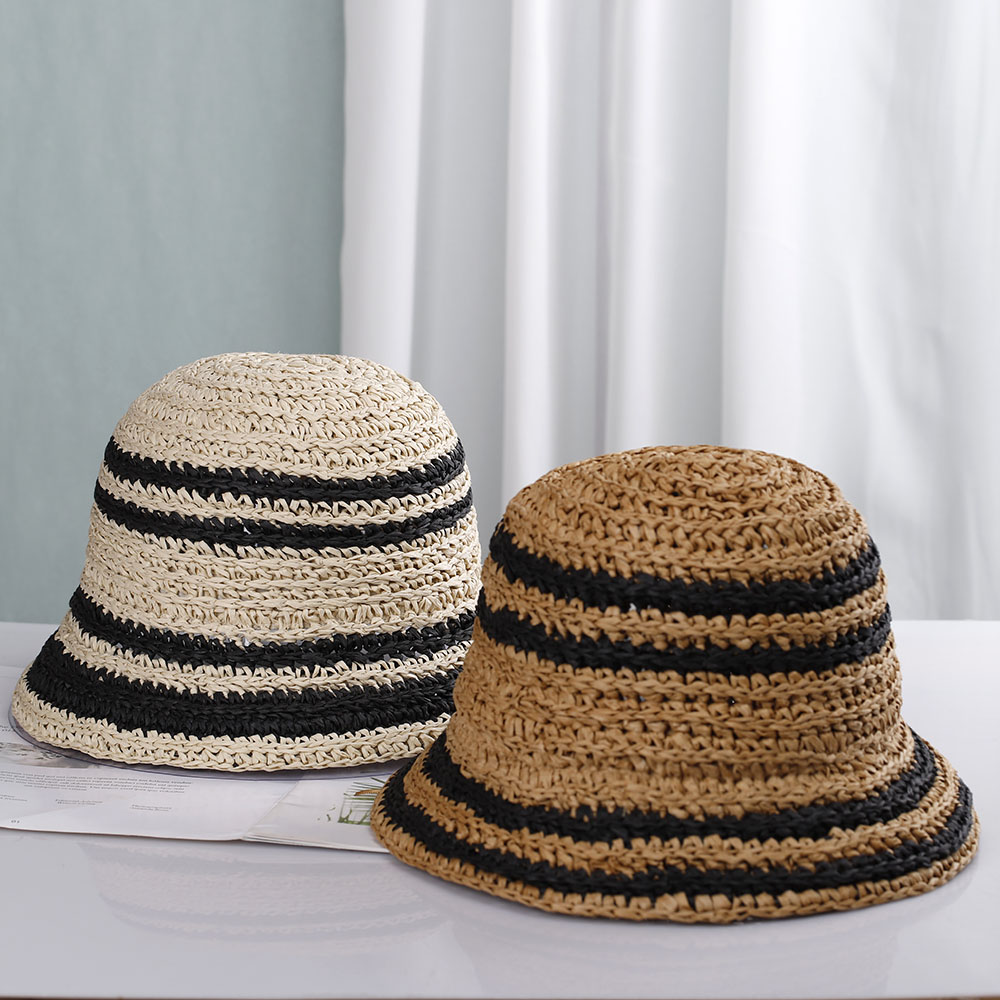 Czapka damska kapelusz na plaż – Bucket Hat Straw recenzja i cena