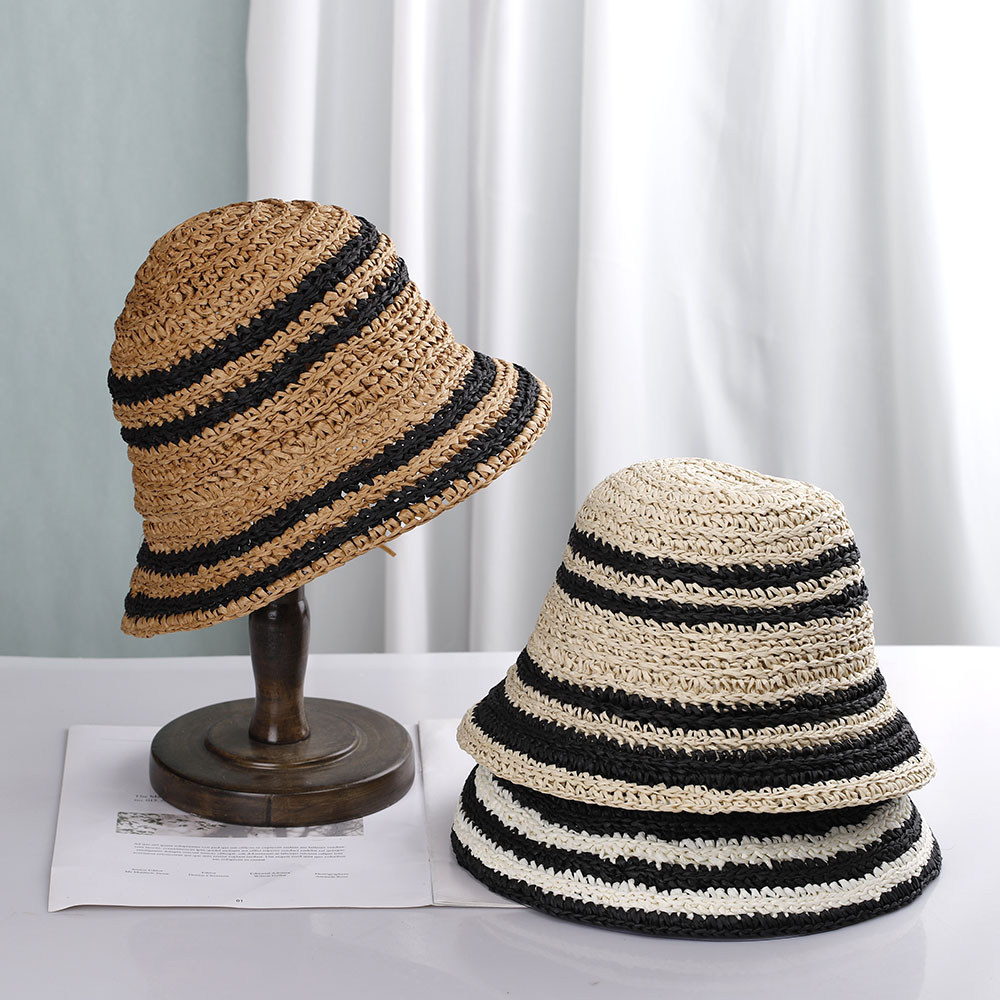 Czapka damska kapelusz na plaż – Bucket Hat Straw recenzja i cena