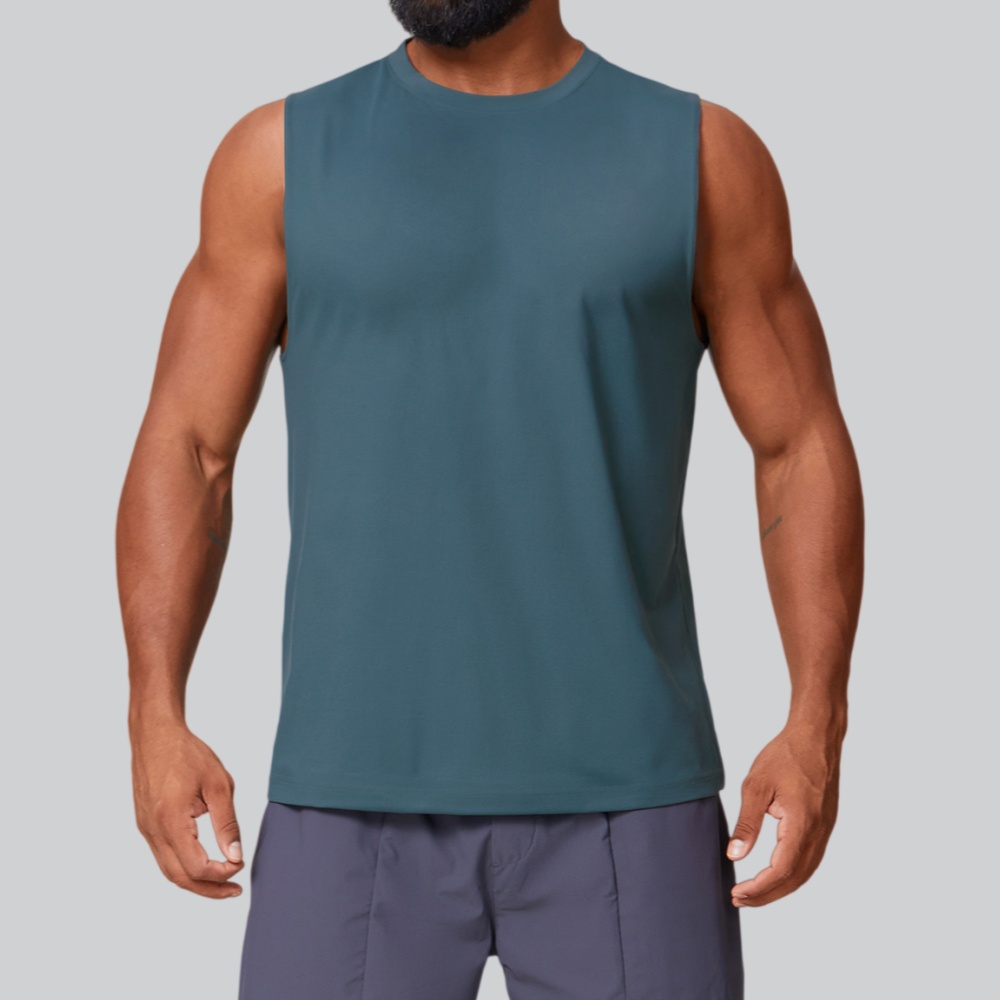 Męskie koszulki bez rękawów na – Tank Top Muscle recenzja i cena