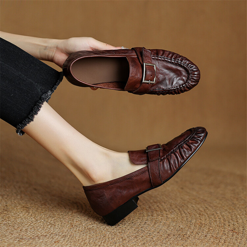 New Autumn Genuine Leather Wom – Casual Sandal Leather recenzja i cena