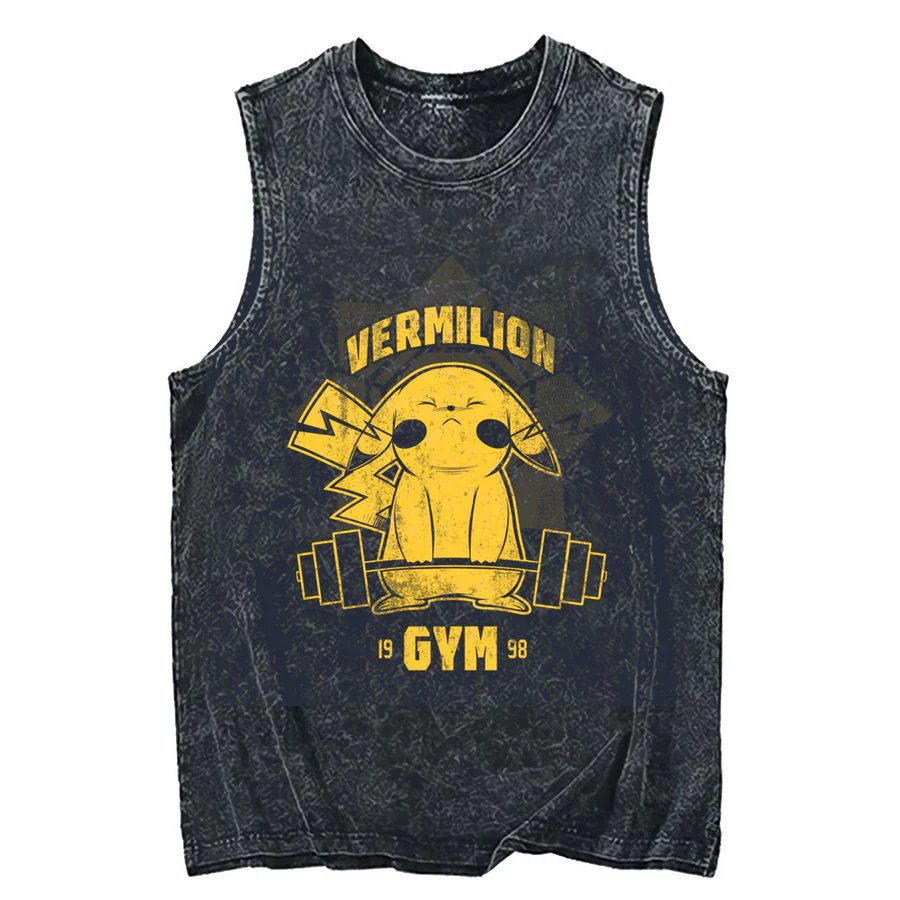 Koszulka bez rękawów Pokemon P – Tank Top Muscle recenzja i cena