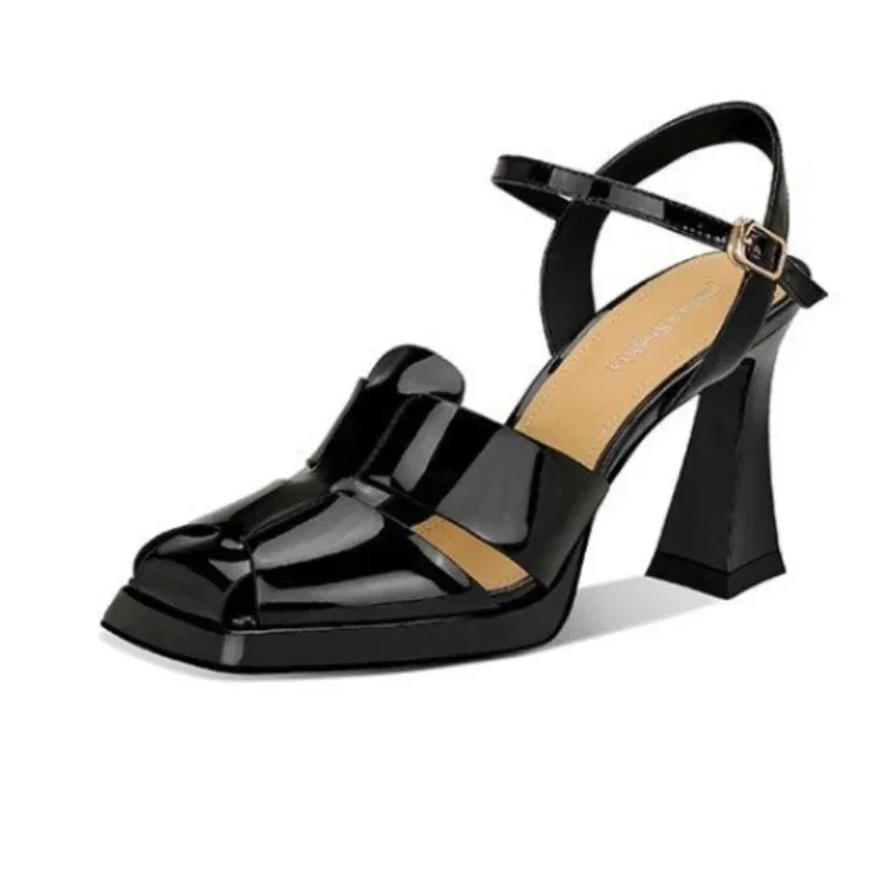 Damskie sandały na wysokim obc – Casual Sandal Leather recenzja i cena